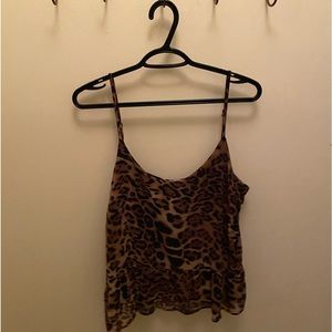 Animal print top from noisy may